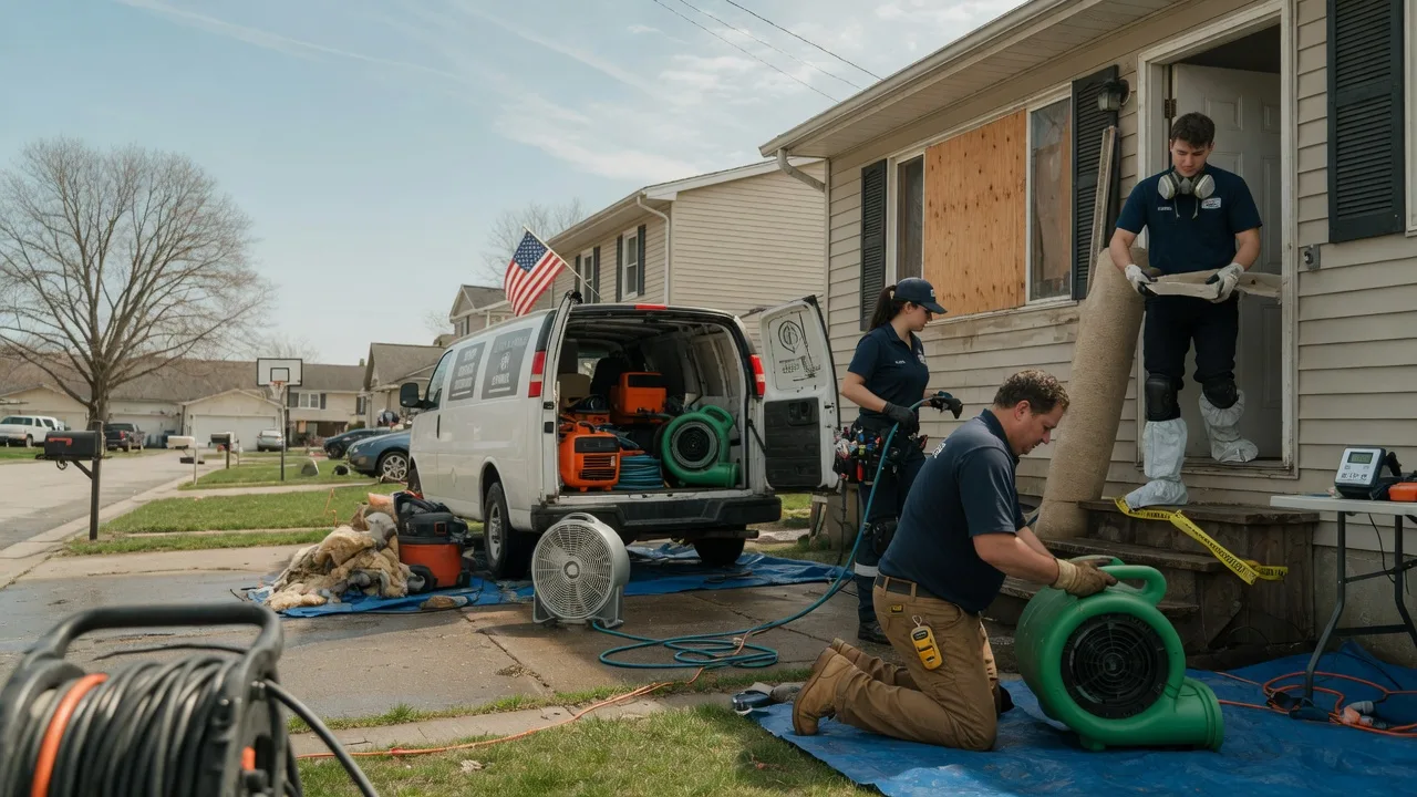Water Damage Restoration in Albion, RI near me